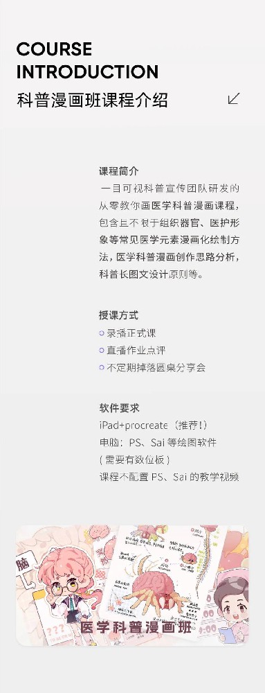 医学科普漫画班·第一期-一目可视XO18
